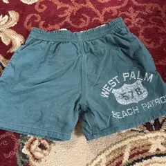 デニムダンガリー　ハーフパンツ 130