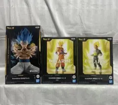 【3点セット】ドラゴンボール　フィギュア★ゴジータ、孫悟空、ベジータ