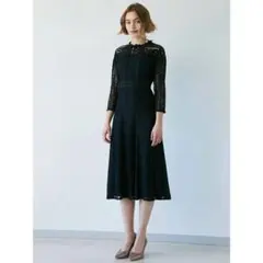 LAGUNAMOON パーティードレス　レース ロングワンピース