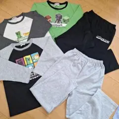 子供服　マイクラセット　130