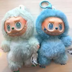POPMART ラブブぬいぐるみ マスコット 2体セット
