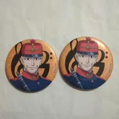 ゴールデンカムイ 宇佐美 時重 オーケストラコンサート 缶バッジ 2点セット