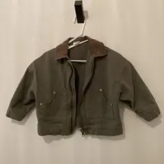 オリーブグリーン コットンジャケット 100%