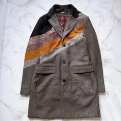 ✨美品✨ Desigual デシグアル ロング コート　派手XL