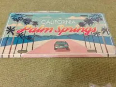 California Palm Springs ブリキ看板