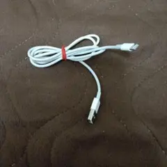 USB-A to Lightning 充電ケーブル ホワイト