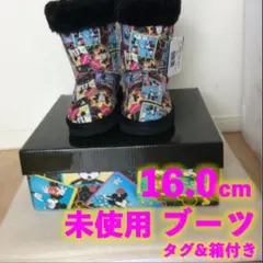 ディズニー ミッキーマウス ムートンブーツ キッズ [未使用 16.0cm]