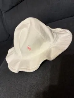 ホワイトベビー帽子 48cm☆