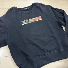 XLARGE KIDS トレーナー 120 ブラック　エクストラージ