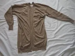 ROPE PICNIC ロングニットカーディガン 長袖 ベージュ サイズM