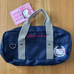 新品　ハローキティ　スクールバッグ風マルチポーチ ギャル　ペンケース　タグ付き