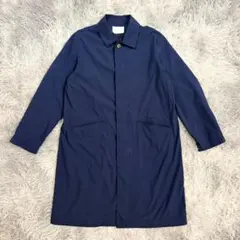 『URBAN RESEARCH DOORS』ステンカラーロングコート　長袖　青