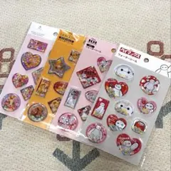 ディズニー　ウォーターシール　『４枚セット』　セリア