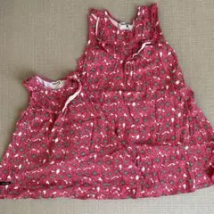 RAG MART 花柄ワンピース 130/90cm