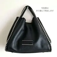 おすすめ❤ ペシンシャ ヌエール ボールチェーン ショルダーバッグ 黒 