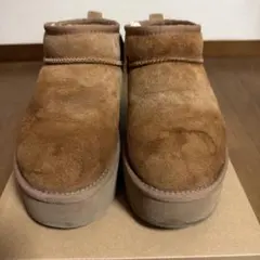 UGG 厚底ムートンブーツ ブラウン
