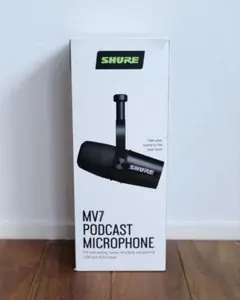 SHURE MV7 ポッドキャストマイクロホン 本体のサムネイル