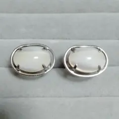 G.SILVER　シルバー　シェル　白蝶貝　カフスボタン　カフリンクスのサムネイル