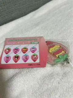 新品未使用　サンリオ カスタムアクリルチャーム いちご ポムポムプリン