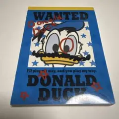 ディズニードナルドダック メモ帳