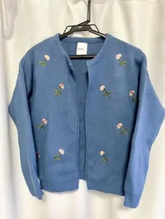 AMERI FLOWER EMBROIDERY JACKET KNITのサムネイル