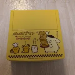 美品 ポムポムプリン ミラー付ジュエリーケース