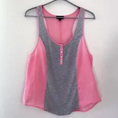 TOPSHOP トップショップ　キャミソール　ベスト　ノースリーブ　重ね着のサムネイル