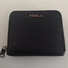 FURLA ブラック 二つ折り財布