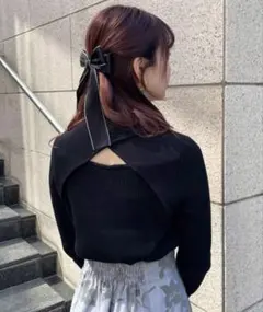 one after another NICE CLAUP デザインニット