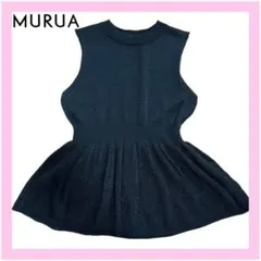 MURUA サマーニット ノースリーブニット　FREE