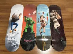 4枚セット 新品 Supreme Mike Hill Skateboardデッキ - メルカリ