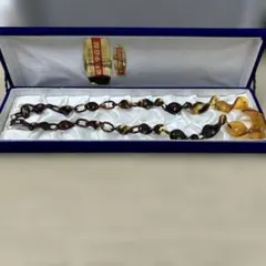 本鼈甲 ネックレス べっ甲 チェーン55cm - メルカリ