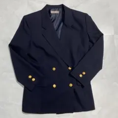 ANAYI 23SS ウールオックスダブルジャケット 紺ブレザー 34 - メルカリ