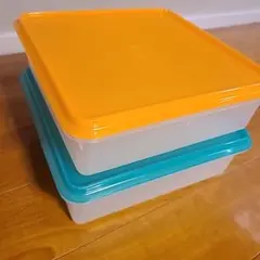 Tupperware 食品保存容器 2個セットのサムネイル