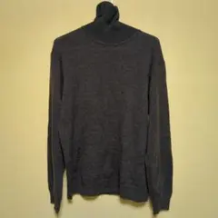 お*る様 ダークグレー ニットセーター XL