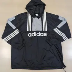 adidas ナイロンジャケット ブラック O-XO