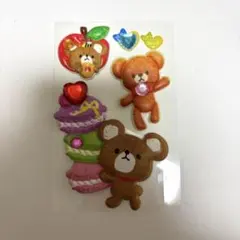 くまちゃん レトロドール】クマちゃん ソフビ人形 オレンジ