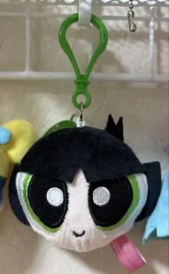 パワーパフガールズ フェイスぬいぐるみ　バターカップ