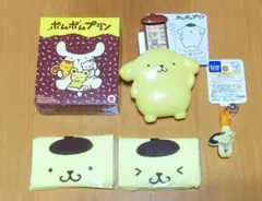 ハッピーセット　ポムポムプリン　ベレー帽じょうぎ おまけ付き