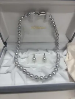 極美品✨タサキ 42.5㎝ 7.0-7.5mm SV イヤリング K18WG - メルカリ