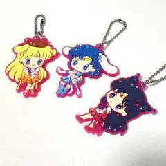 セーラームーン サンリオキャラクター ラバーマスコット 3個セット