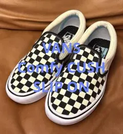 美品 VANS バンズ ComfyCUSH コンフィクッシュ スリッポン24.5