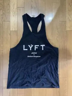 LYFT タンクトップ ブラックJAPAN x UK 新品未使用タグ付きSサイズ