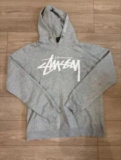 Stussy プルオーバーパーカー グレーのサムネイル