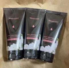 moremo HAIR TREATMENT & MIRACLE 2X 3本セットのサムネイル