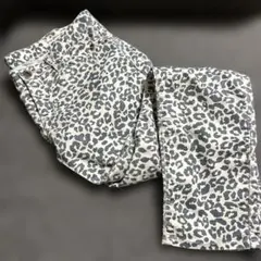 GREEN LABEL RELAXING ヒョウ柄パンツ40ストレッチ有