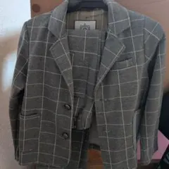 Forever Boddy グレー チェック スーツ