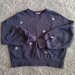 ニコアンド エンブロクルースウェットプルオーバー