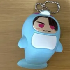 藤原樹 イルカ 着ぐるみキーホルダー レア