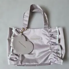 美品。ジルスチュアートフリルハンドバッグ